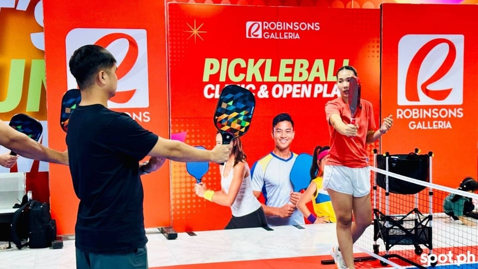 Robinsons Malls pickleball clinic